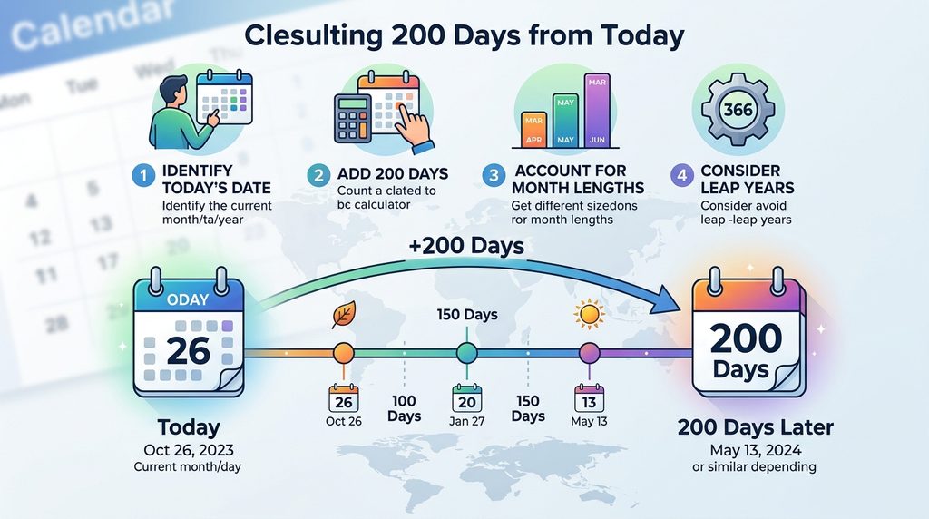 Calculate 200 Days