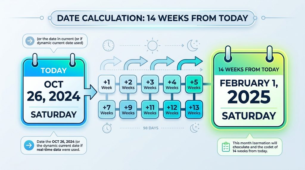 What is 14 Weeks From Today?