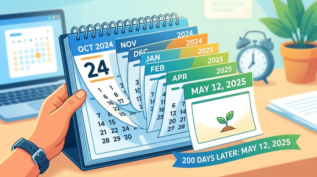 What Is 200 Days From Today?