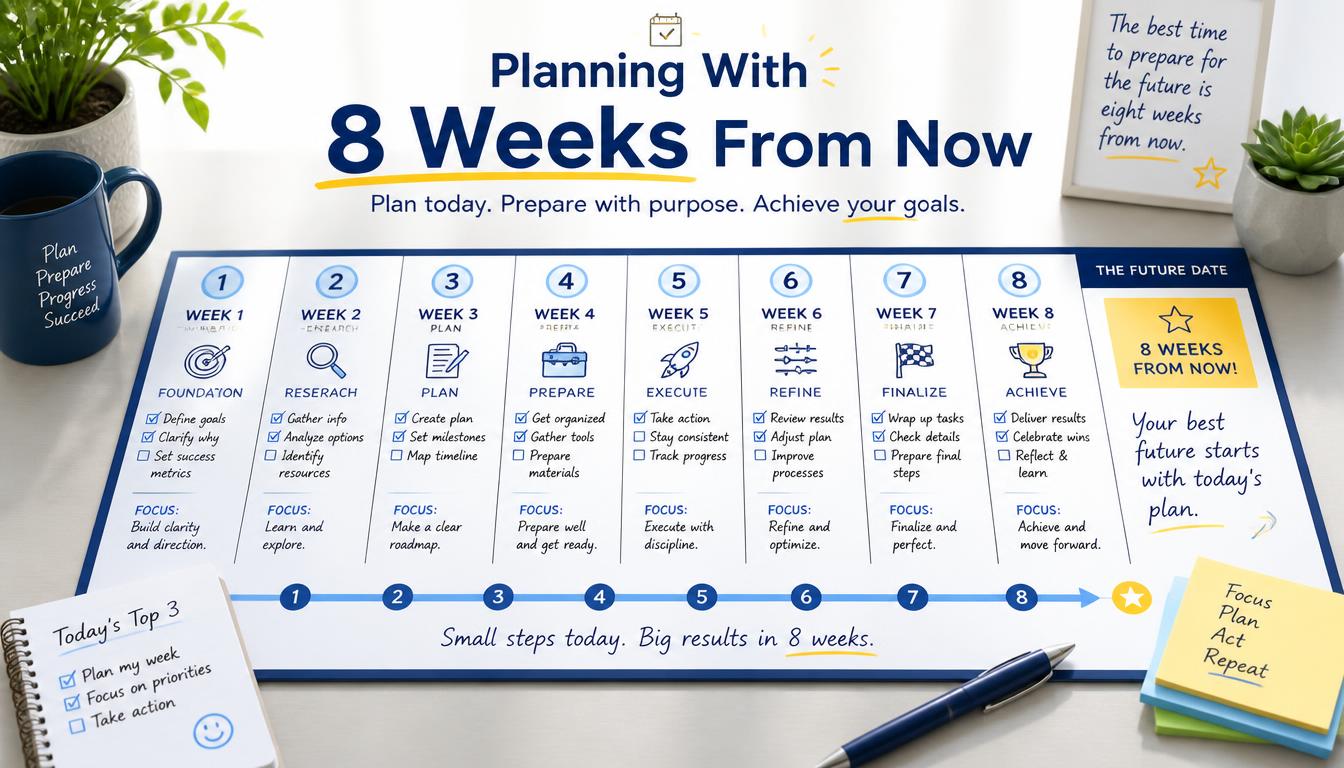  8 Weeks From Now