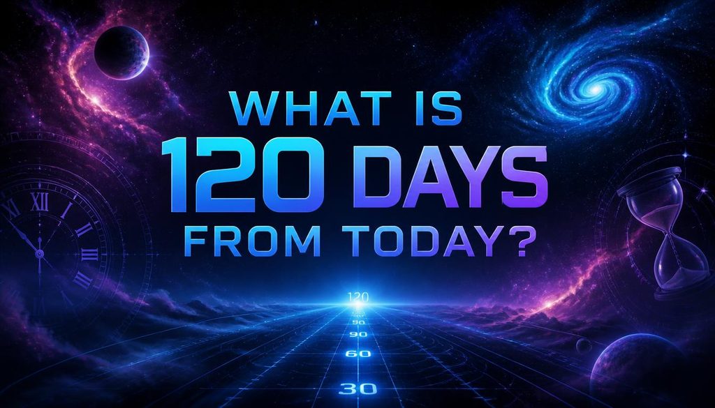 What Is 120 Days From Today?