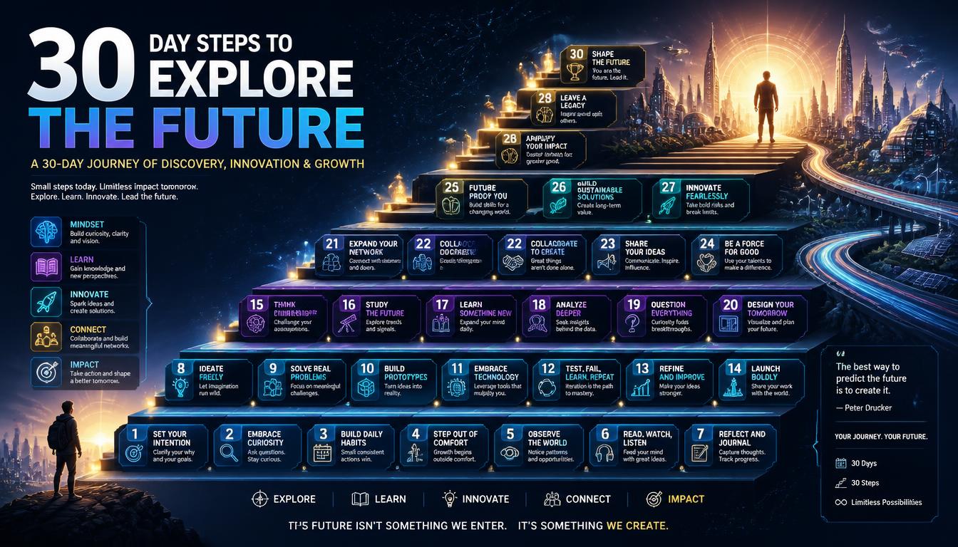 30 Day Steps to Explore