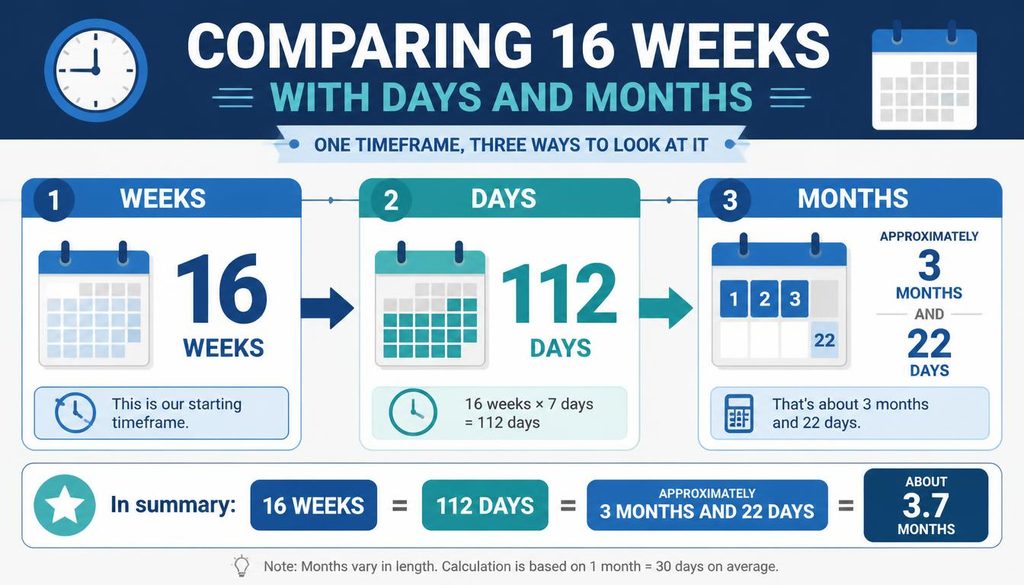 Comparing 16 Weeks