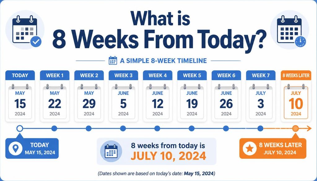 What is 8 Weeks From Today?