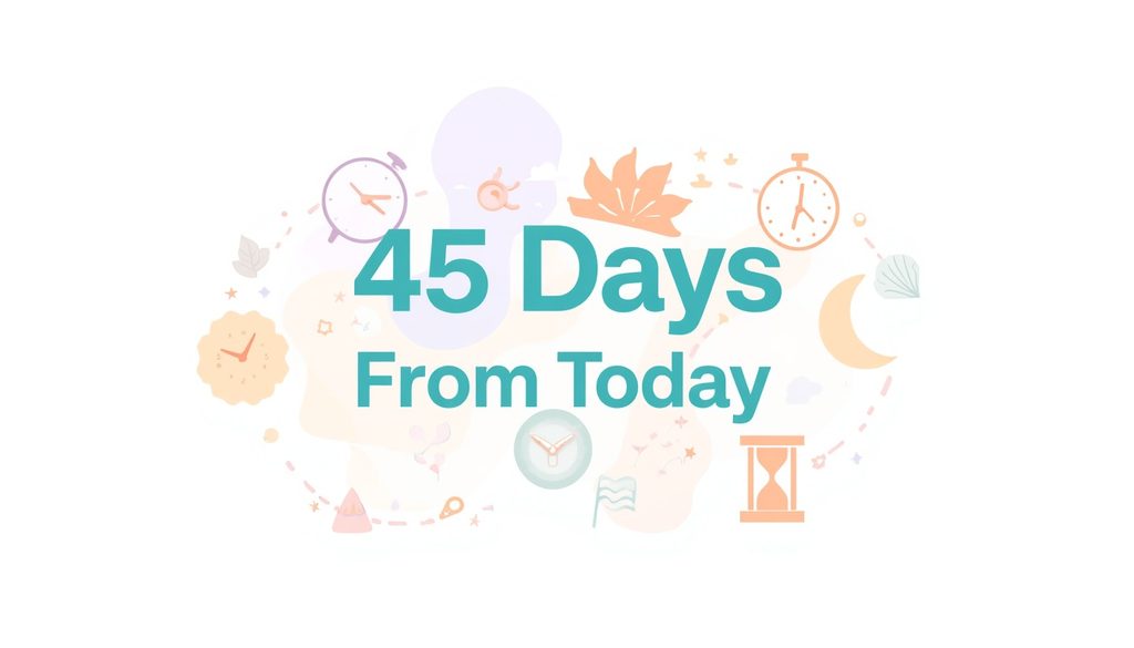 What is 45 Days From Today?