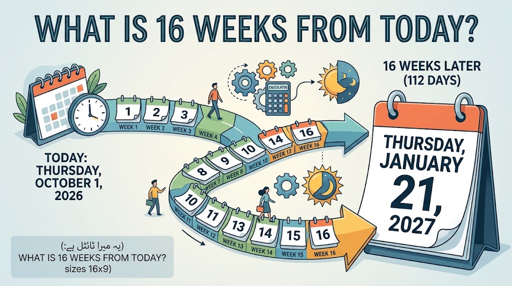 What is 16 Weeks From Today?