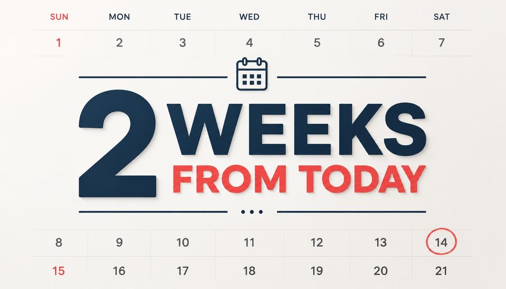 2 Weeks From Today