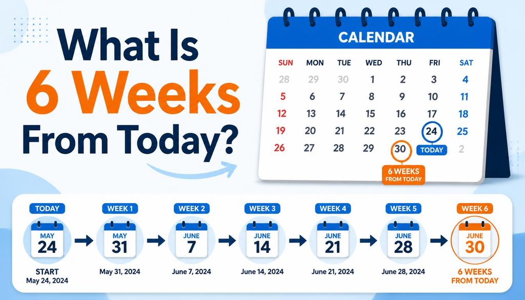 What Is 6 Weeks From Today?