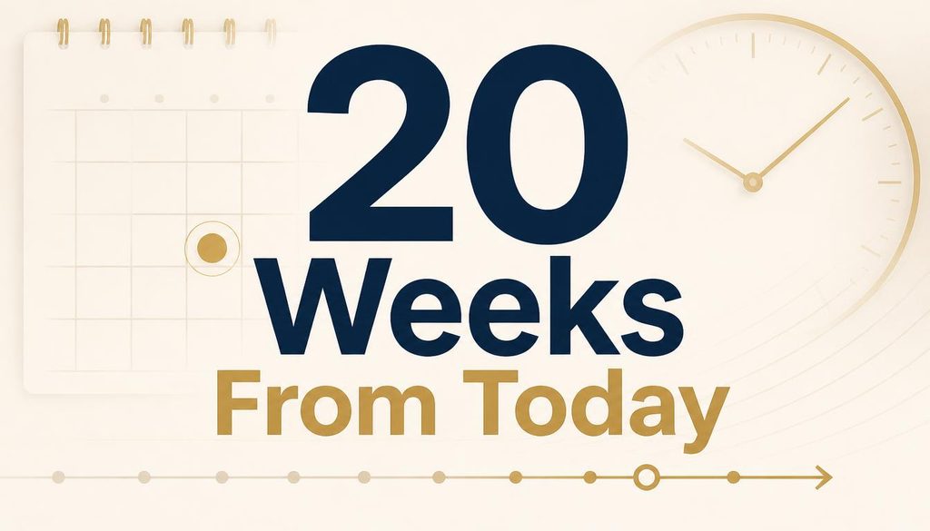20 Weeks From Today