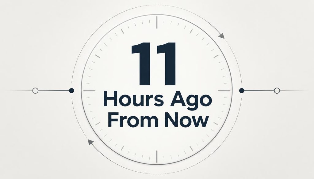 11 Hours Ago From Now
