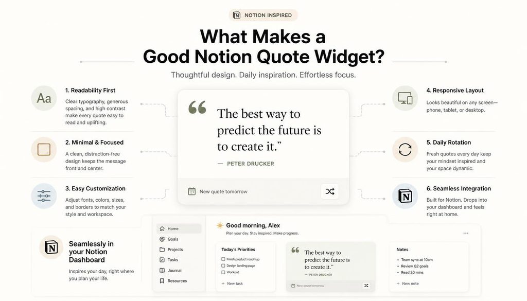 Good Notion Quote Widget?