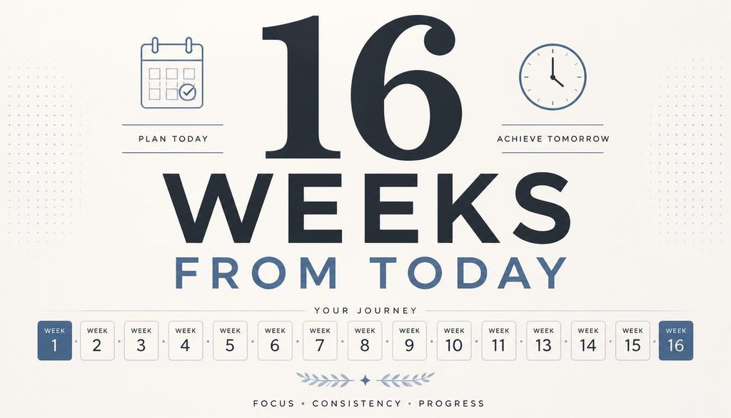 16 Weeks From Today