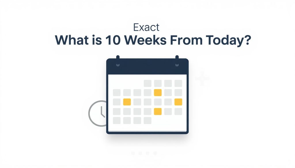 What is 10 Weeks From Today?