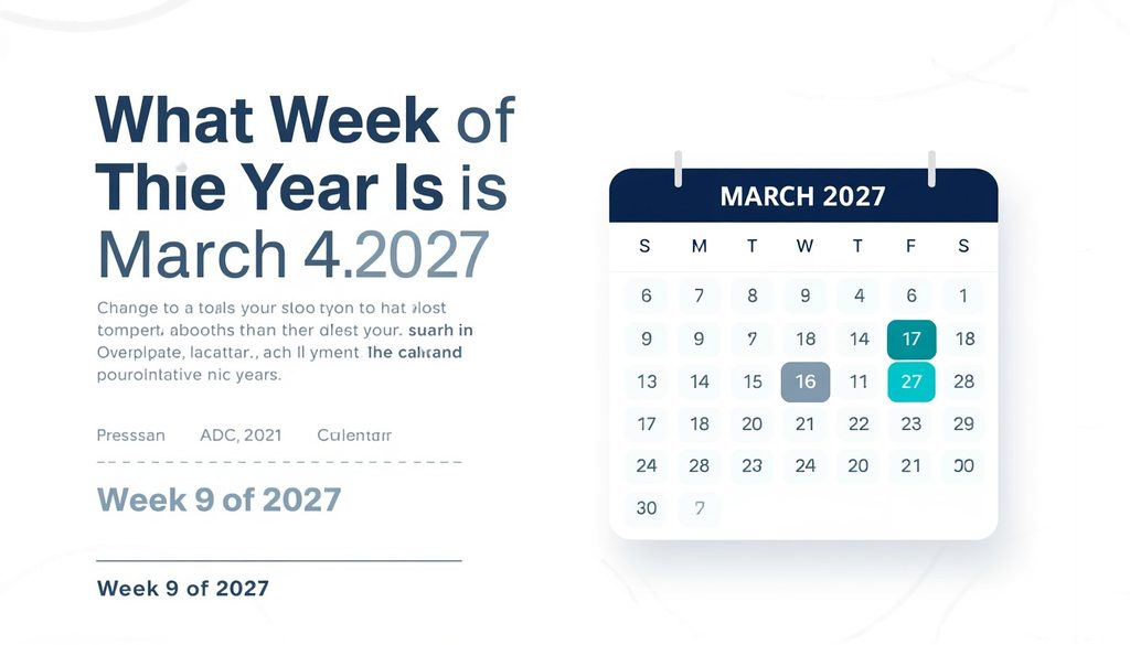 What Week of the Year